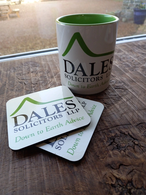 Branded Mug and Coasters